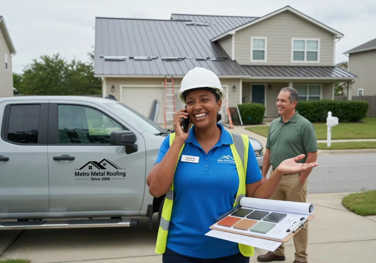 Storm Damage Metal Roof Repair in Chalk Hill, PA